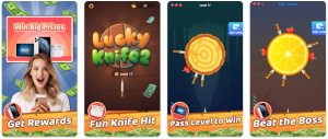 Aplikasi game penghasil uang ini dapat menyetorkan dana ke rekening DANA. Lucky Knife