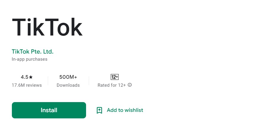 TikTok sebagai aplikasi penghasil uang dari Android