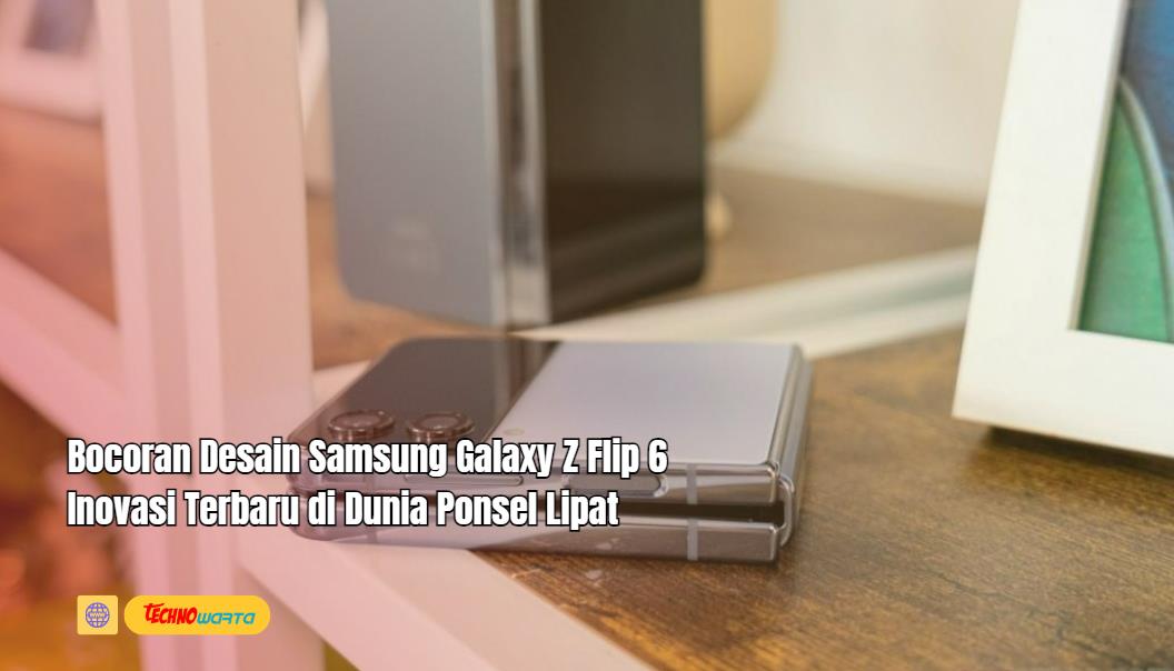 Bocoran Desain, Samsung Galaxy Z Flip 6, hp samsung,